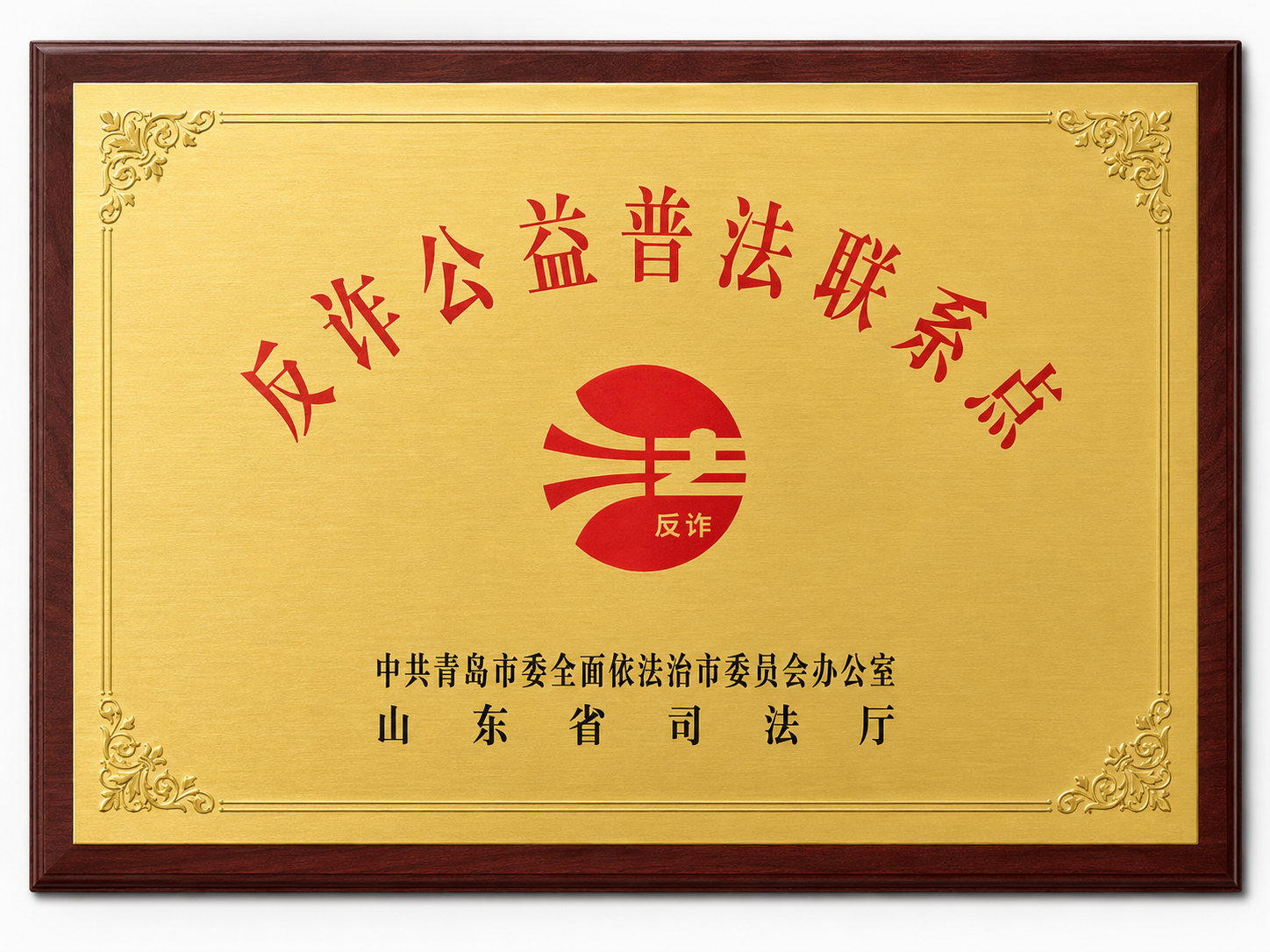 山东省合作公益普法联系点