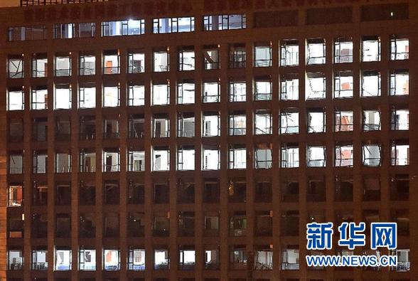 (社会)(7)天津滨海新区一危险品仓库发生爆炸
